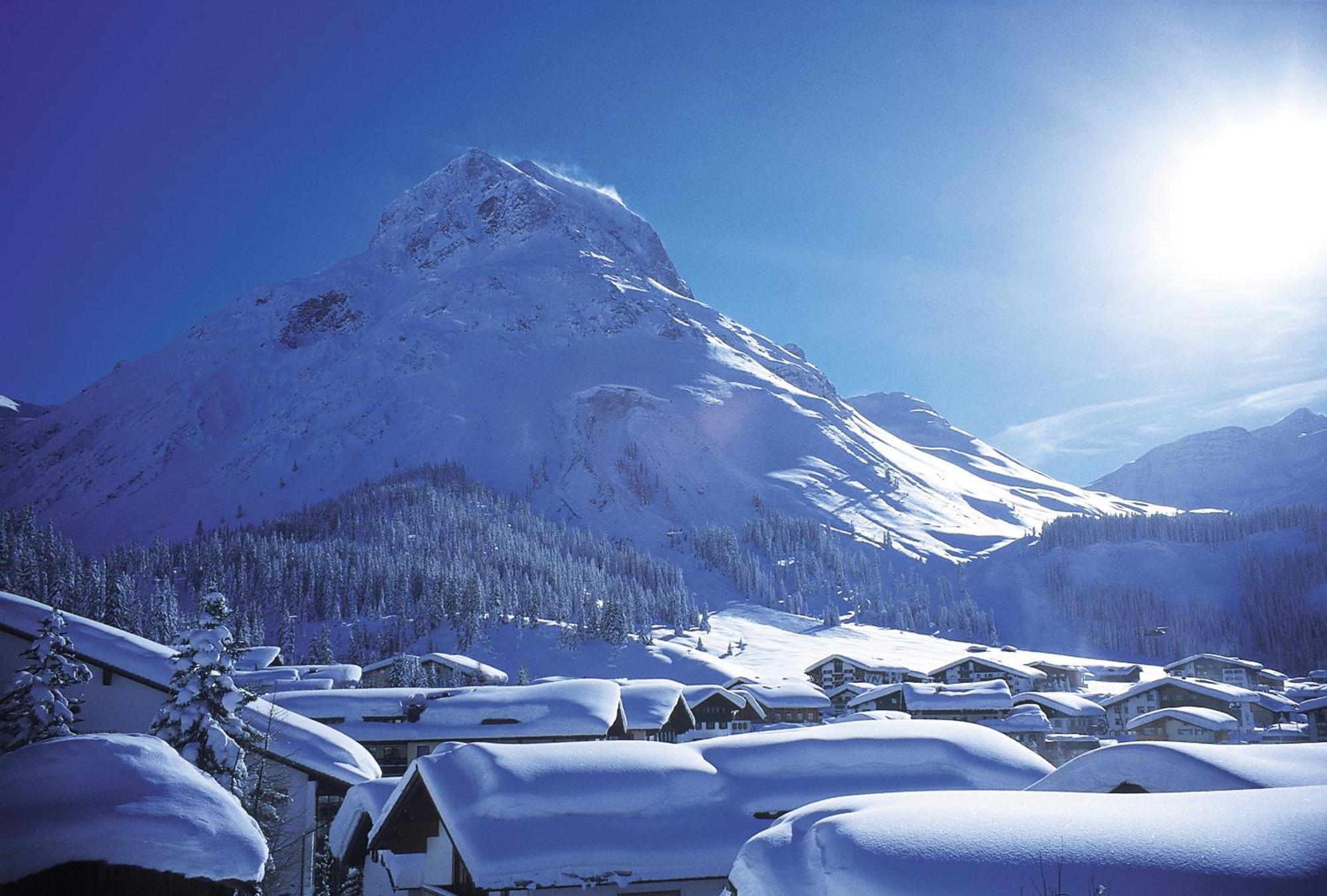Hotel Berghof Lech am Arlberg Esterno foto